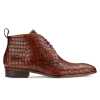 Optimus Chukka Boots in Patina Cognac - Escaro Royale