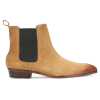Iceman Chelsea Boots in Camel Color Suede - Escaro Royale
