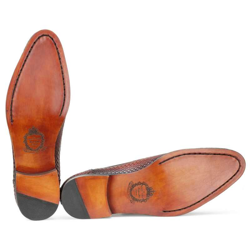 Neo Chelsea Boots in Wine color - Escaro Royale