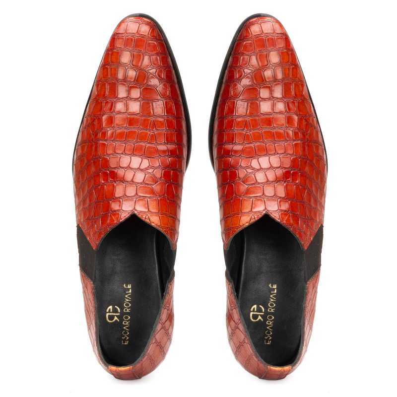 Vader Loafers in Cognac - Escaro Royale