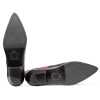 Chavez Chelsea Cowboy Boots in Black Red - Escaro Royale