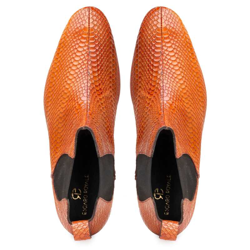 Neo Chelsea Boots in Tan - Escaro Royale