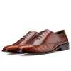 Atticus Oxford shoes in Brown & Tan - Escaro Royale