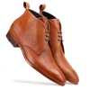 Optimus Chukka Boots in Patina Scales Tan - Escaro Royale